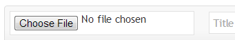 Choose File - Chrome